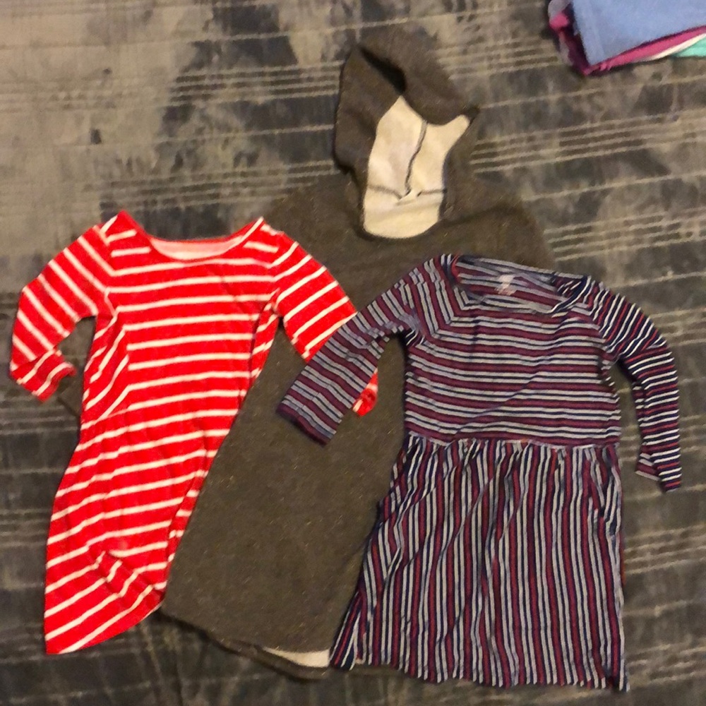 3 size 4/5 girls dresses